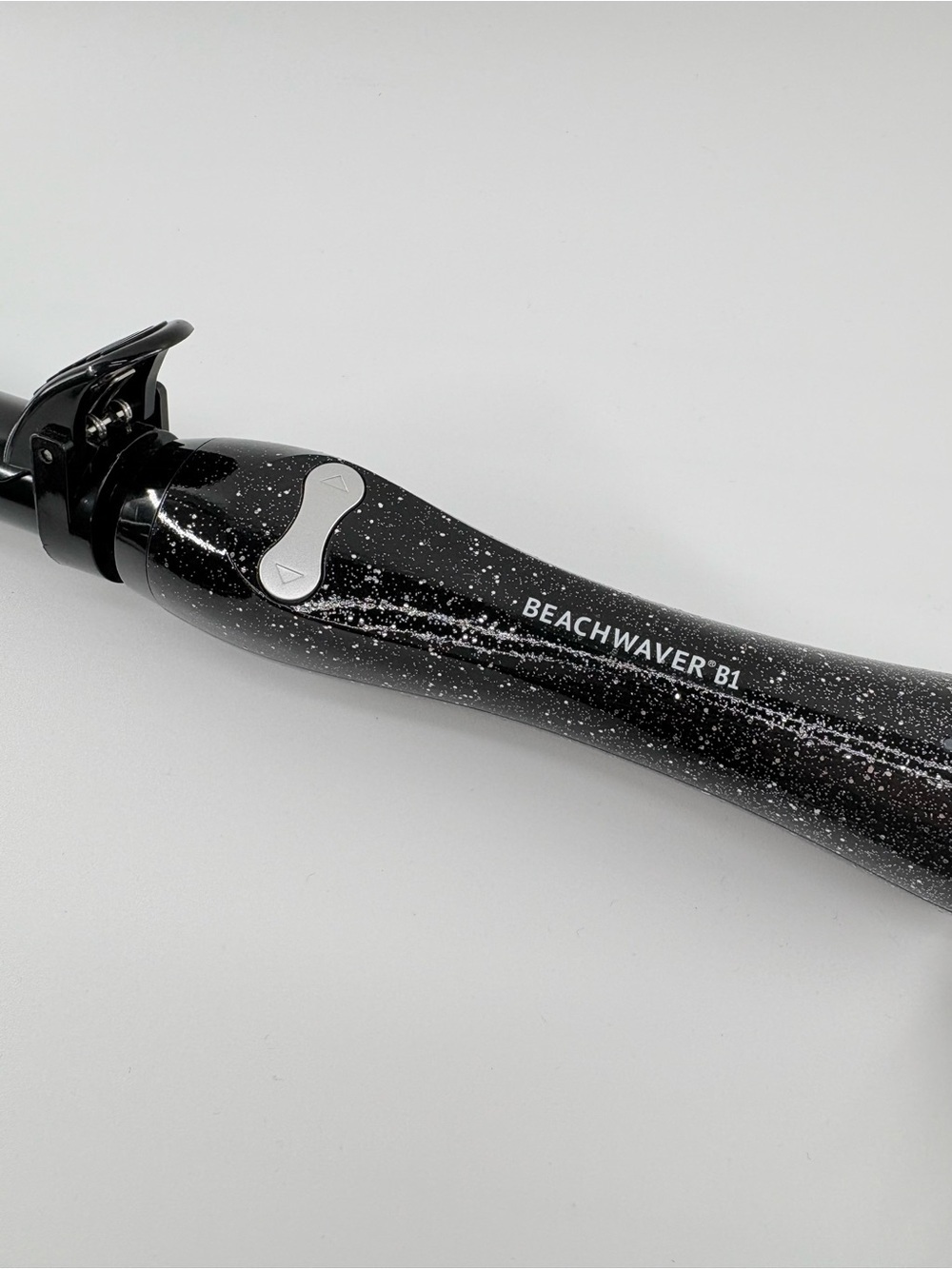Beachwaver B1 Rotating Curling Iron Black Glitter Auto Curl Wand 1” Loose Waves - Picture 2 of 6